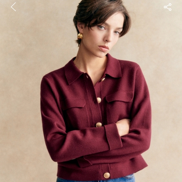 Sezane Betty Cardigan